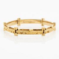 Björn Weckström, bracelet, "Tundra", 18K gold.