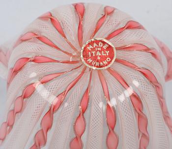 NÄSDUKSSKÅL, glas, Murano, Italien.