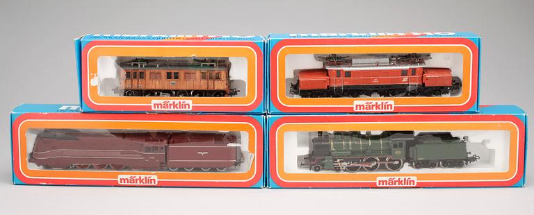 PARTI LOK, Märklin H0, 3170, 3159, 3086 och 3089, 1900-talets andra hälft.