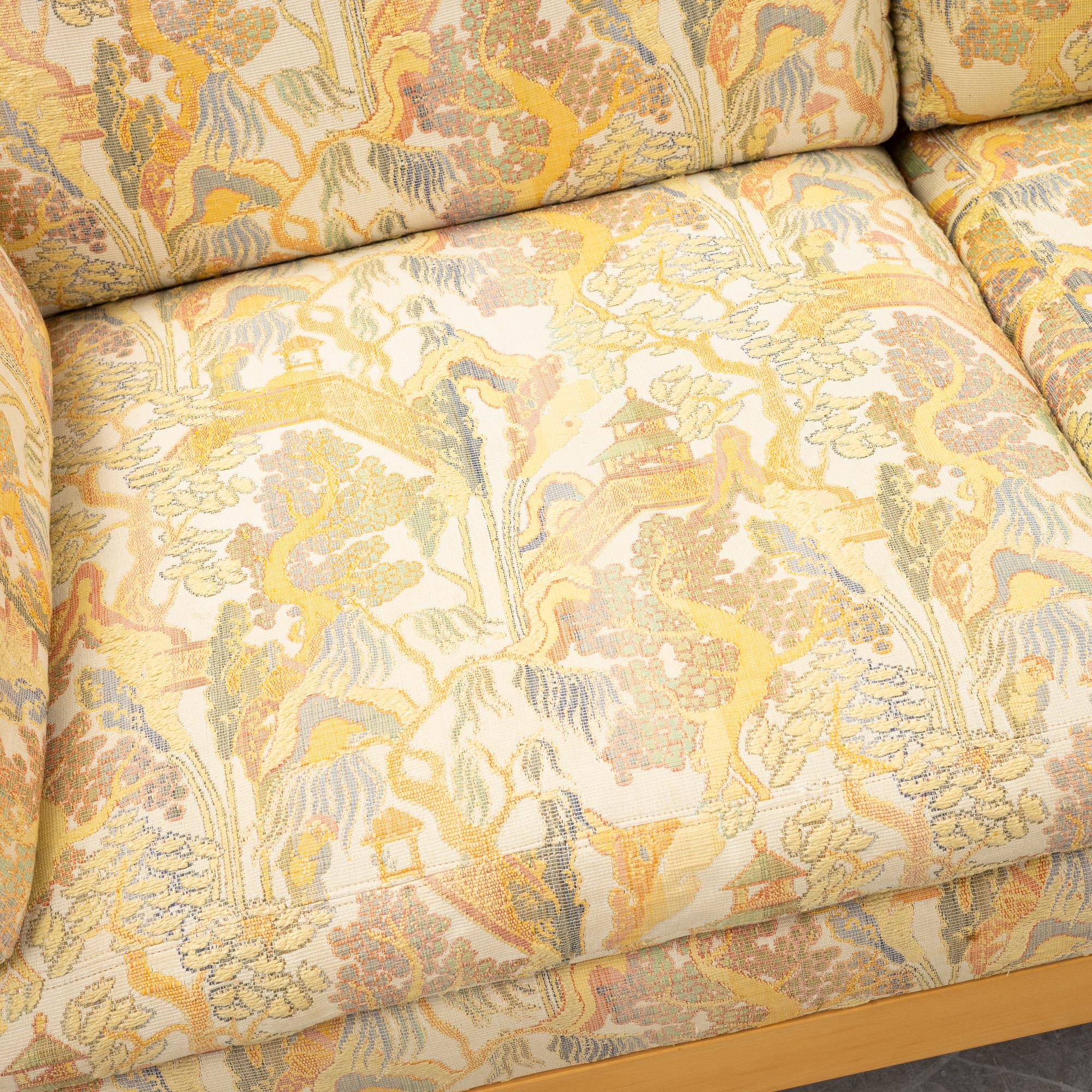 Arne Norell, a 'Rotang' beech and rattan sofa, Norell Möbel AB.