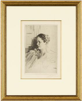 Anders Zorn, "Mrs. Nagel".