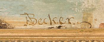 Adolf von Becker, Fransk Fästning.