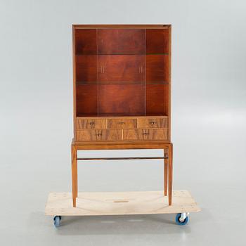 A vitrine cabinet by Svante Skogh for Seffle Möbelfabrik, second half of the 20th century. CITES-certificate.