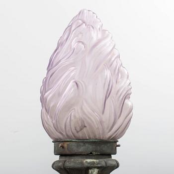 Wall lamp, 20th century.
