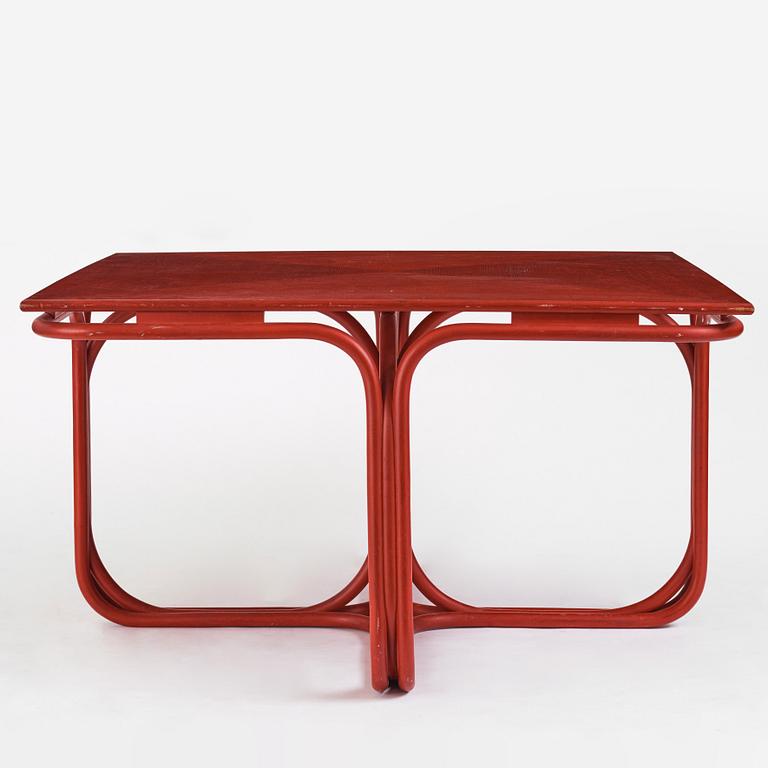 Jan Bocan, bord och 4 stolar, för Tjeckoslovakiska ambassaden i Stockholm 1972, tillverkat av Thonet.