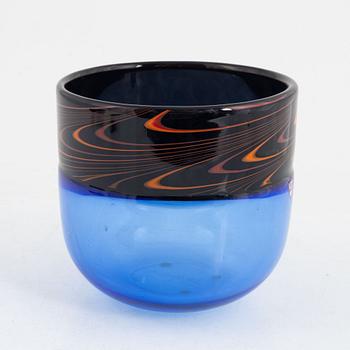 Erika Lagerbielke, a glass vase, Orrefors, 1992.