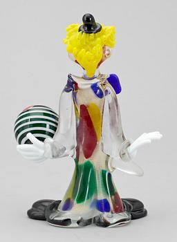 FIGURIN, glas, Murano, Italien, 1900-talets tredje kvartal.