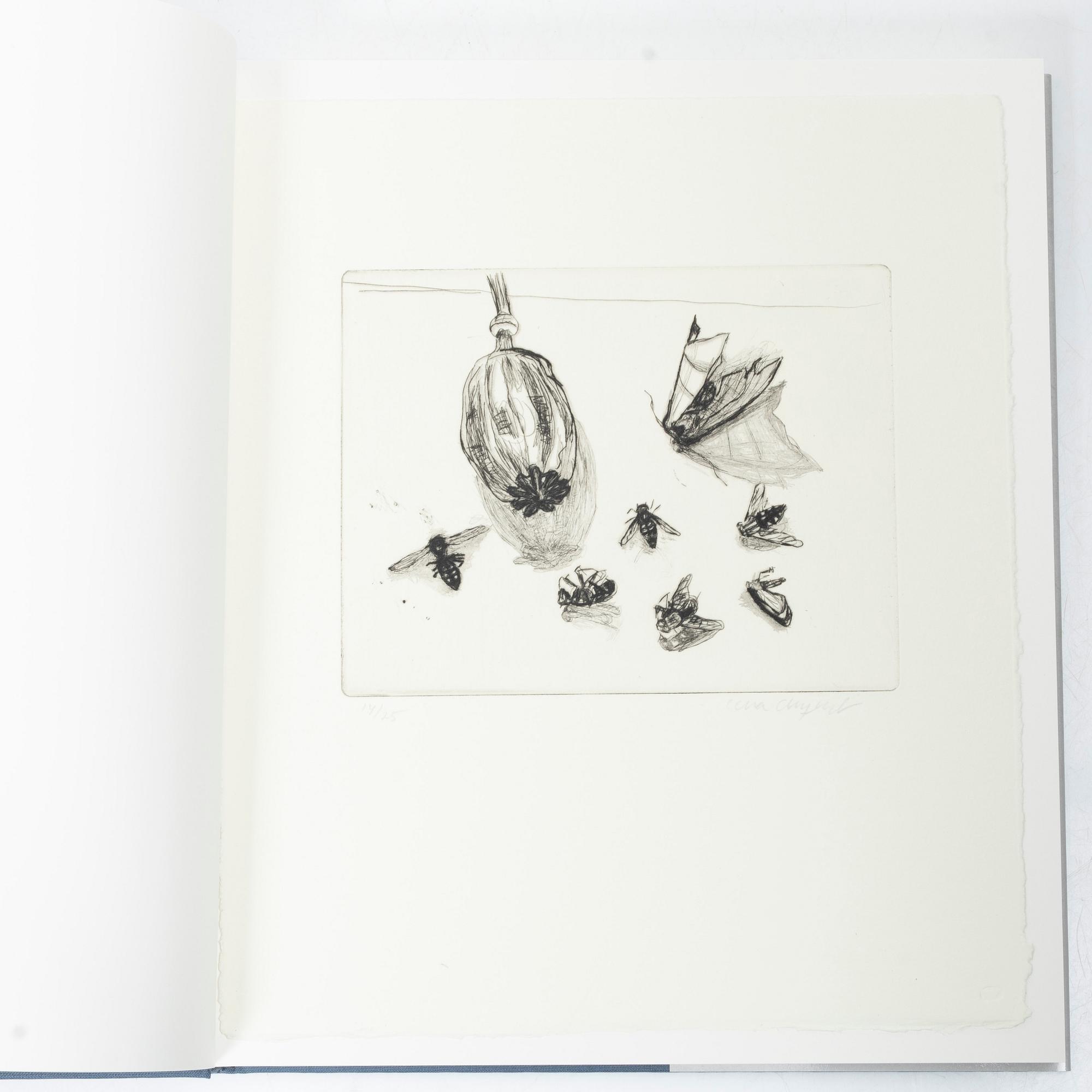 Lena Cronqvist, Catalogue raisonné, “Copper Plate Prints 1974–2009”, with “Stilleben II”, etching, signed and numbered 14/25.
