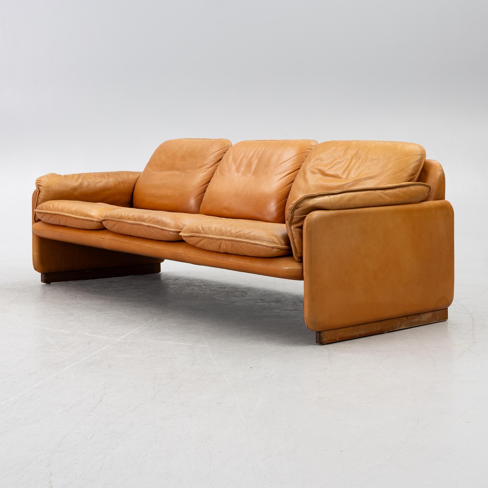 DeSede, sofa, "DS61", Switzerland, 1970s.