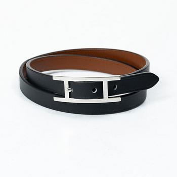 Hermès, bracelet, “Behapi Double Tour”.