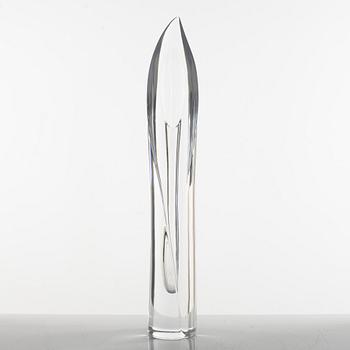 Aimo Okkolin, vas, "Svärdslilja", Riihimäen Lasi Oy, Finland.