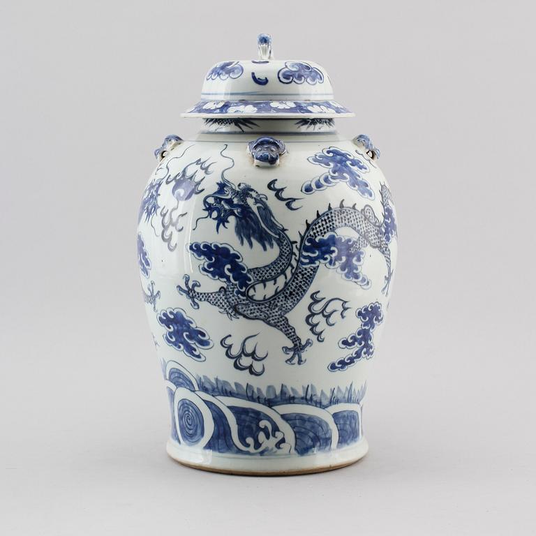 LOCKURNA, porslin, Kina, Sen Qingdynasti, 1800-tal.