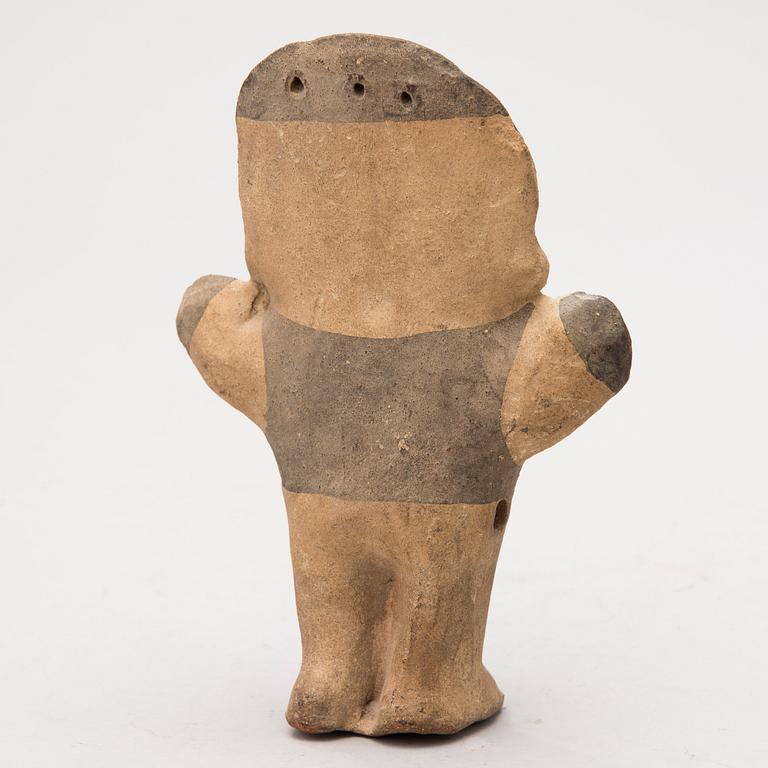 FIGURIN, lergods, Mellersta -Peru, Chancay kulturen ca 1200-1450 eKr.