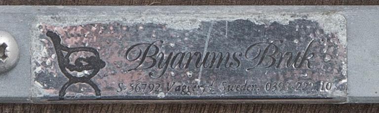 Byarum, "Bryggeristol, 4 st, Honduras Mahogny.