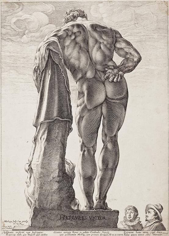 Hendrick Goltzius, "Hercules Farnese".