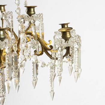 Chandelier, late 19th-century, Oscar II period.
