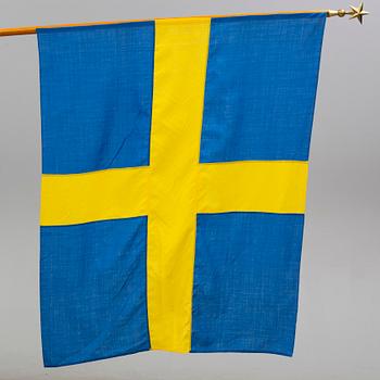 A Swedish banner.