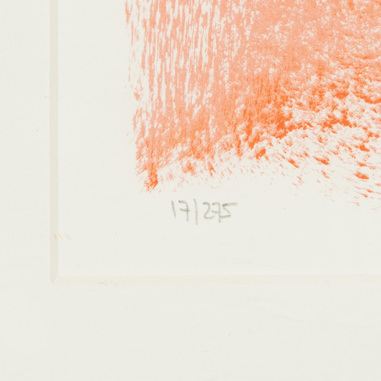 Madeleine Pyk, färglitografi, signerad 17/275.