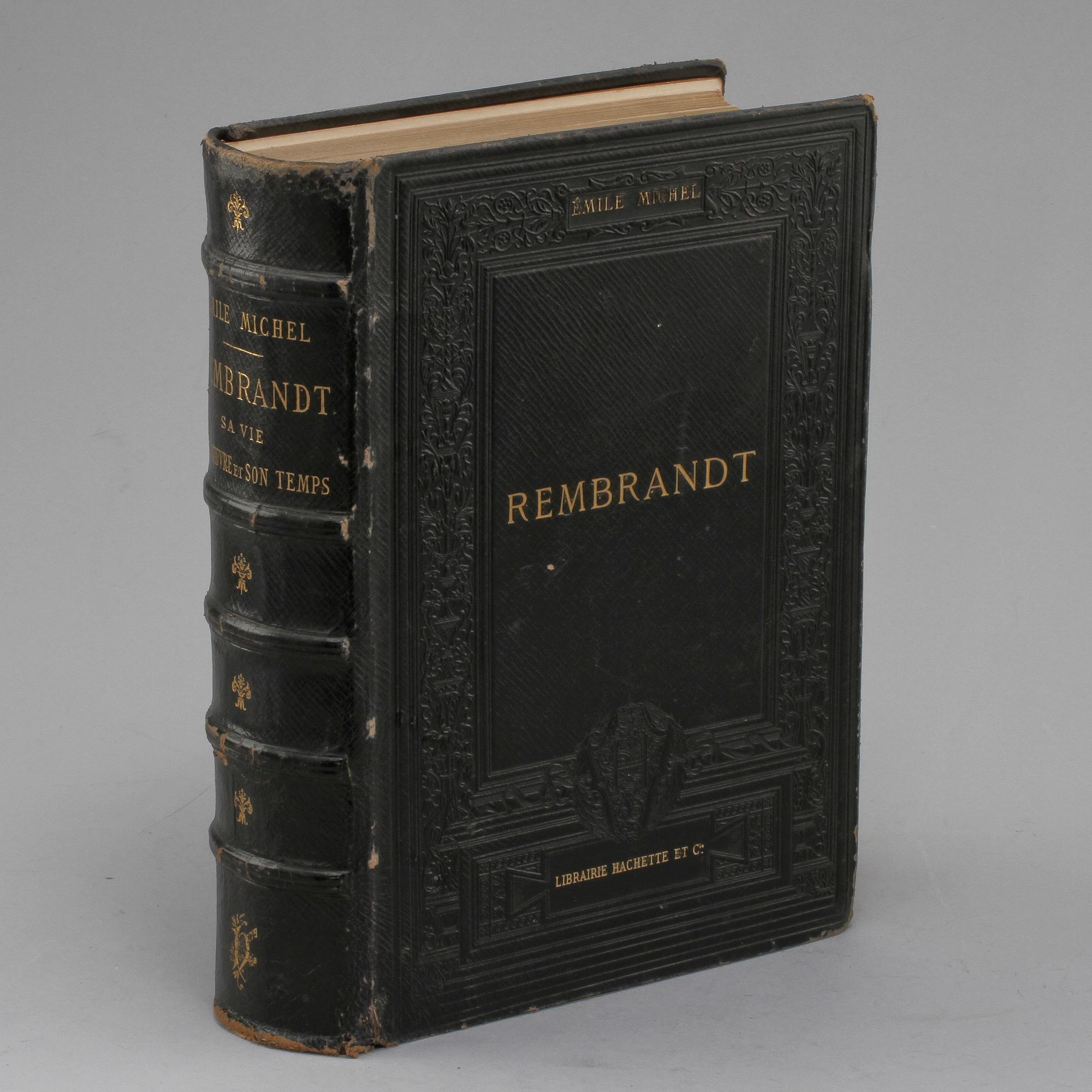BOK, "Rermbrandt, sa vie, son oeuvre er son temps", Emile Michel, Paris, Librairie hachette Et, 1893.