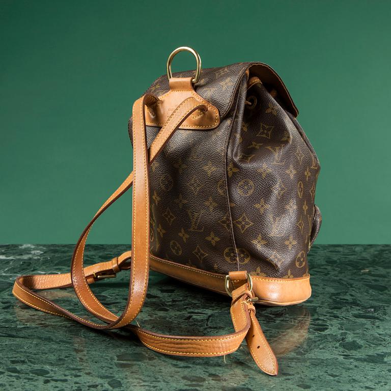 A BAG, "Mini Montsouris", by Louis Vuitton.