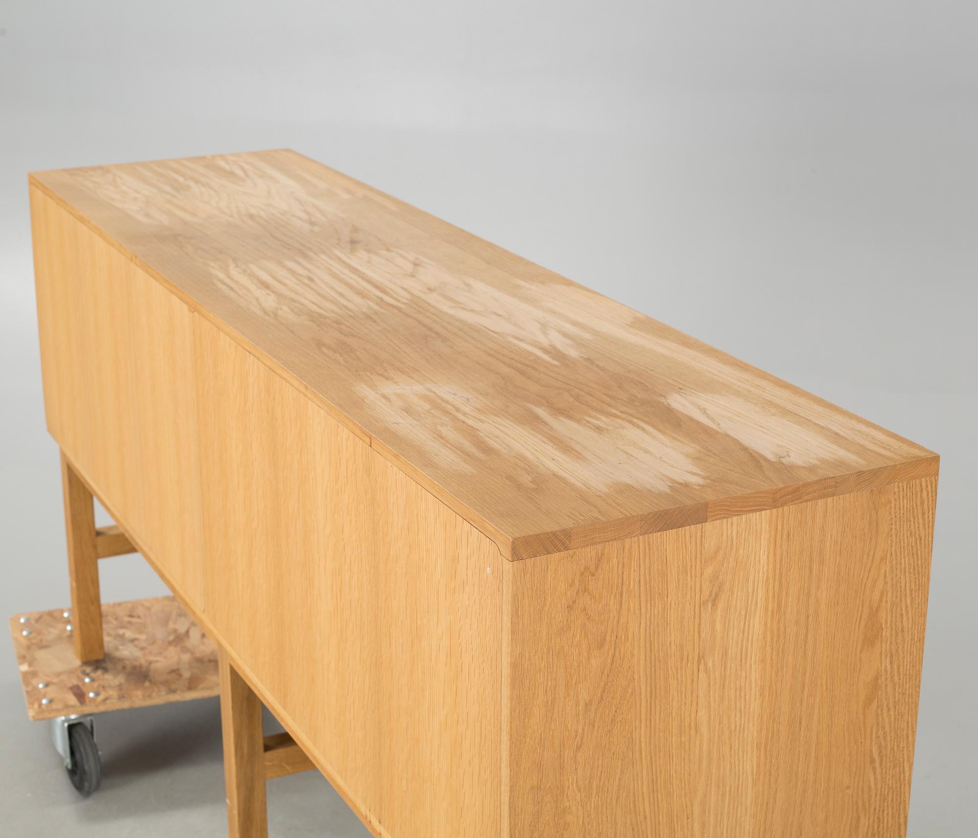 A latre 20th century sideboard by G.A.D, Gotland.