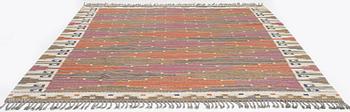 Märta Måås-Fjetterström, a carpet, 'Bruna heden', flat weave, c. 353 x 255 cm, signed AB MMF.