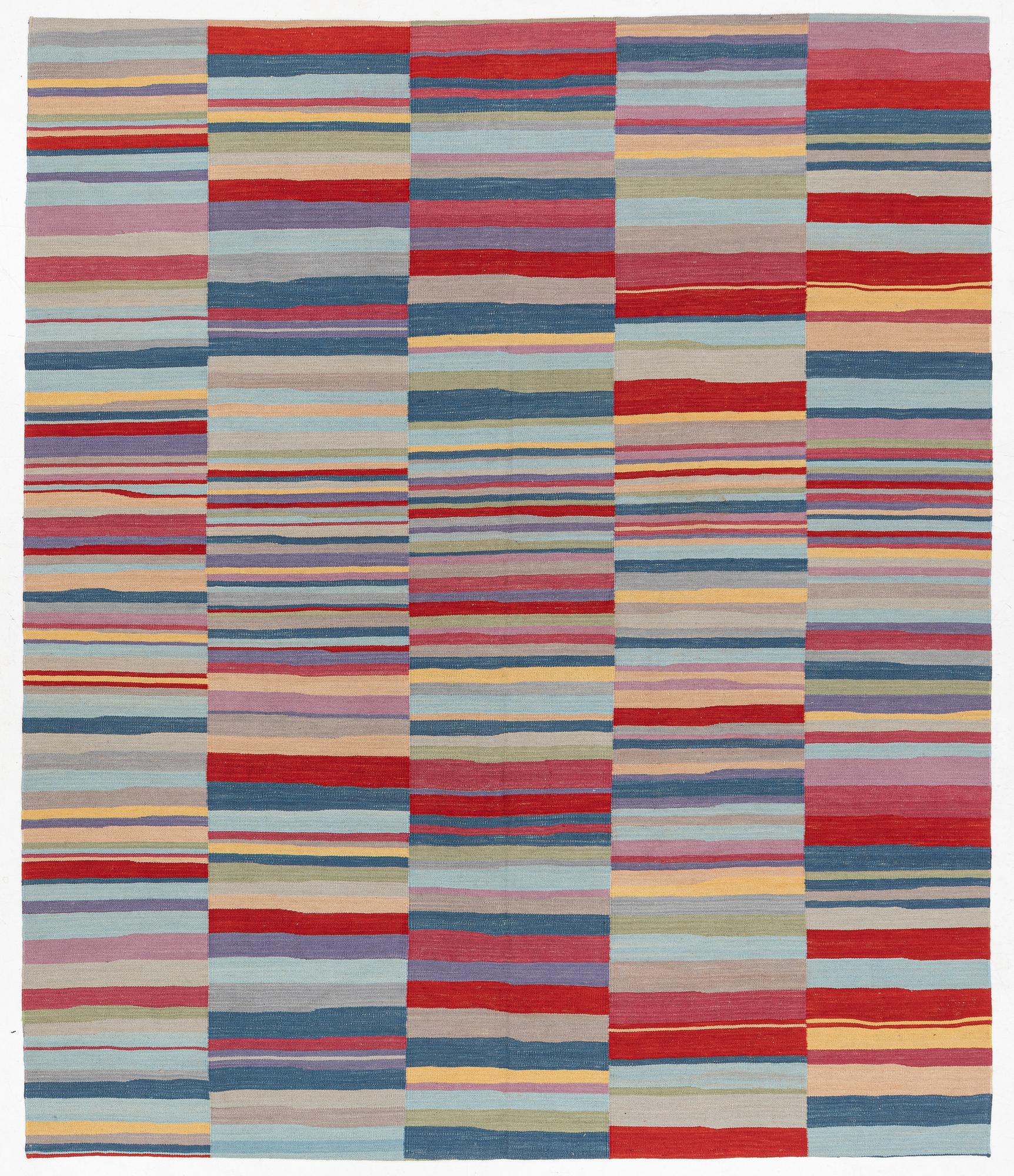 Rug, flat weave, 290 x 140 cm.