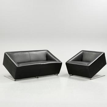SOFFA OCH FÅTÖLJ, Italien, 2000-tal.