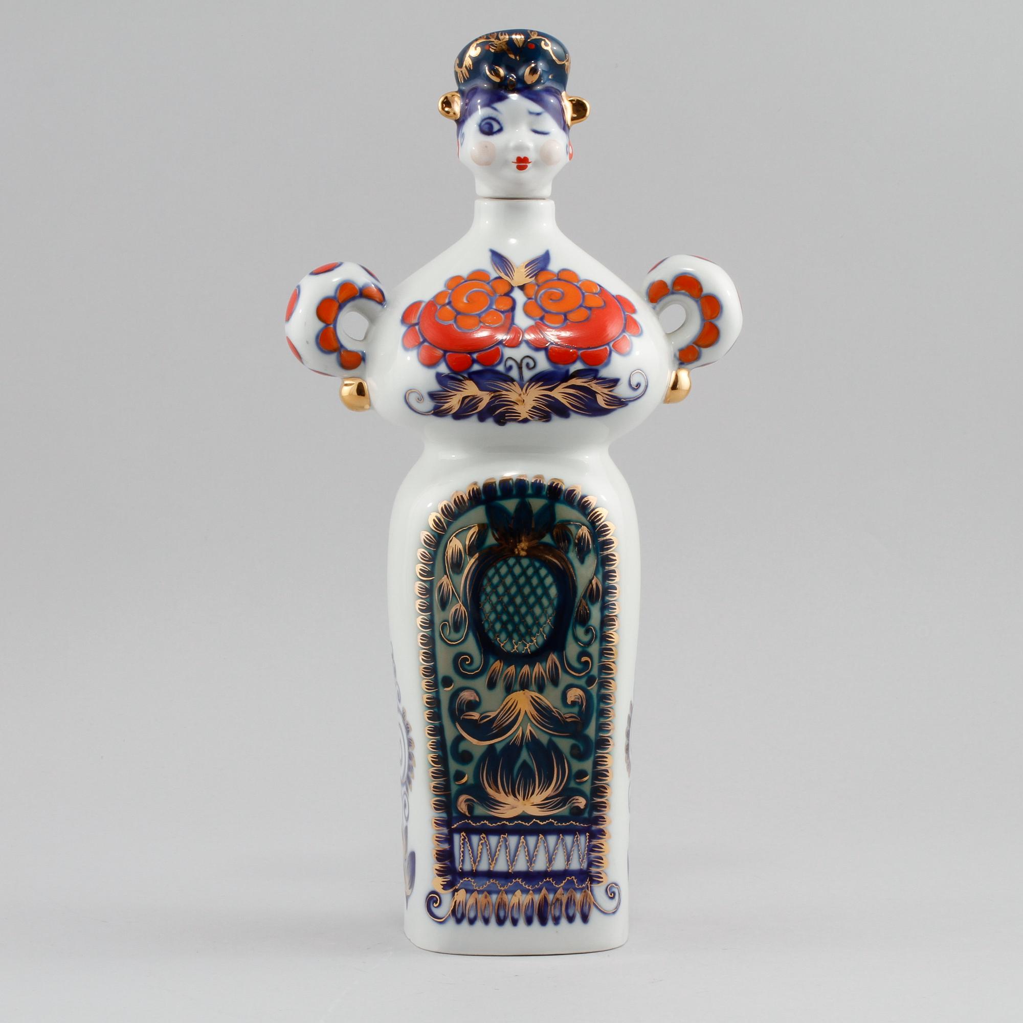KANNA med LOCK, porslin, Korosten, Sovjetunionen, 1900-talets andra hälft.