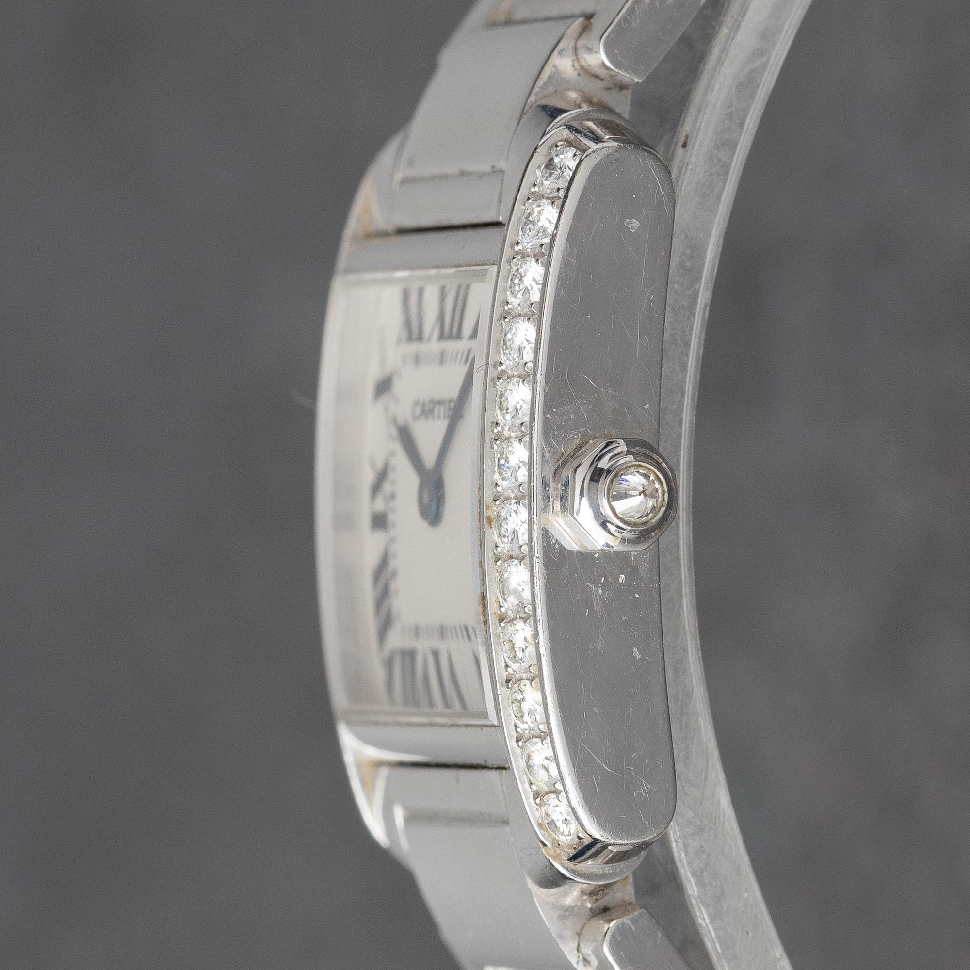 Cartier, Tank Francaise, ca 2000.