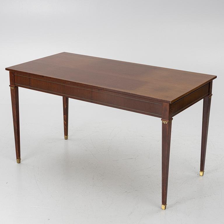 Desk, Gustavian style, second half of the 20th century.