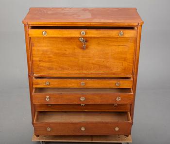 KIRJOITUSLIPASTO, Gottlieb Iwerssons-tyylinen myöhäiskustavilainen tukholmalaistyö. 1800-luvun alku.