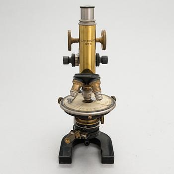 C Reichert, A microscope in box. Wienna ca. 1920.