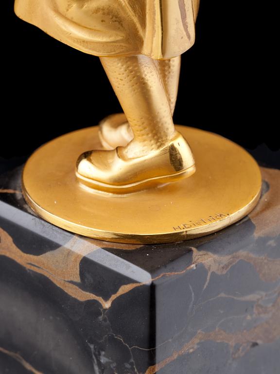 HANS DIETRICH, skulptur, sign. 1900-talets första hälft.