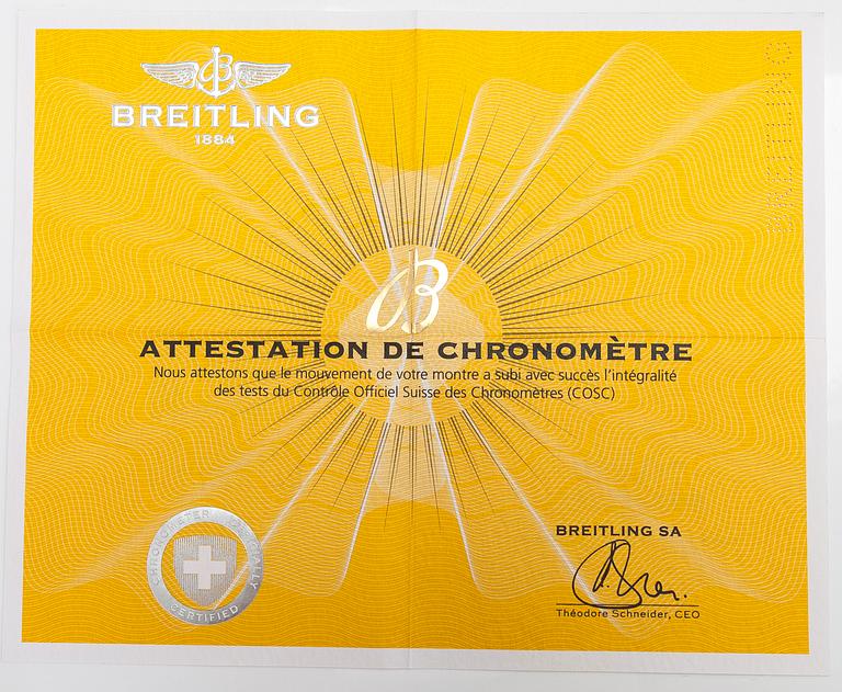 BREITLING, Colt, Chronometer, armbandsur 44 mm.