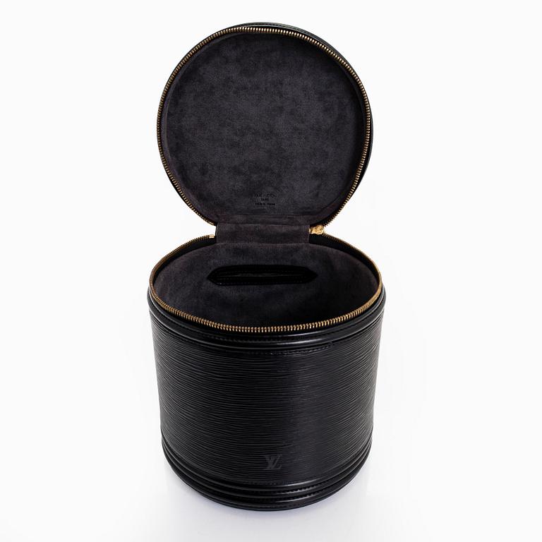 Louis Vuitton, A Black Epi leather 'Cannes' Vanity Bag.