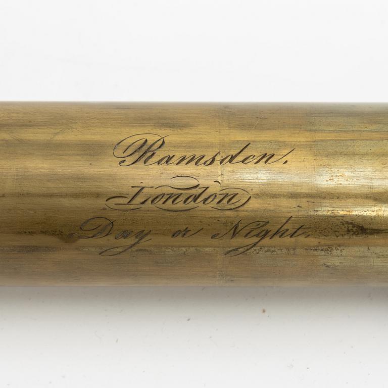 Two telescopes 18th/19th century.