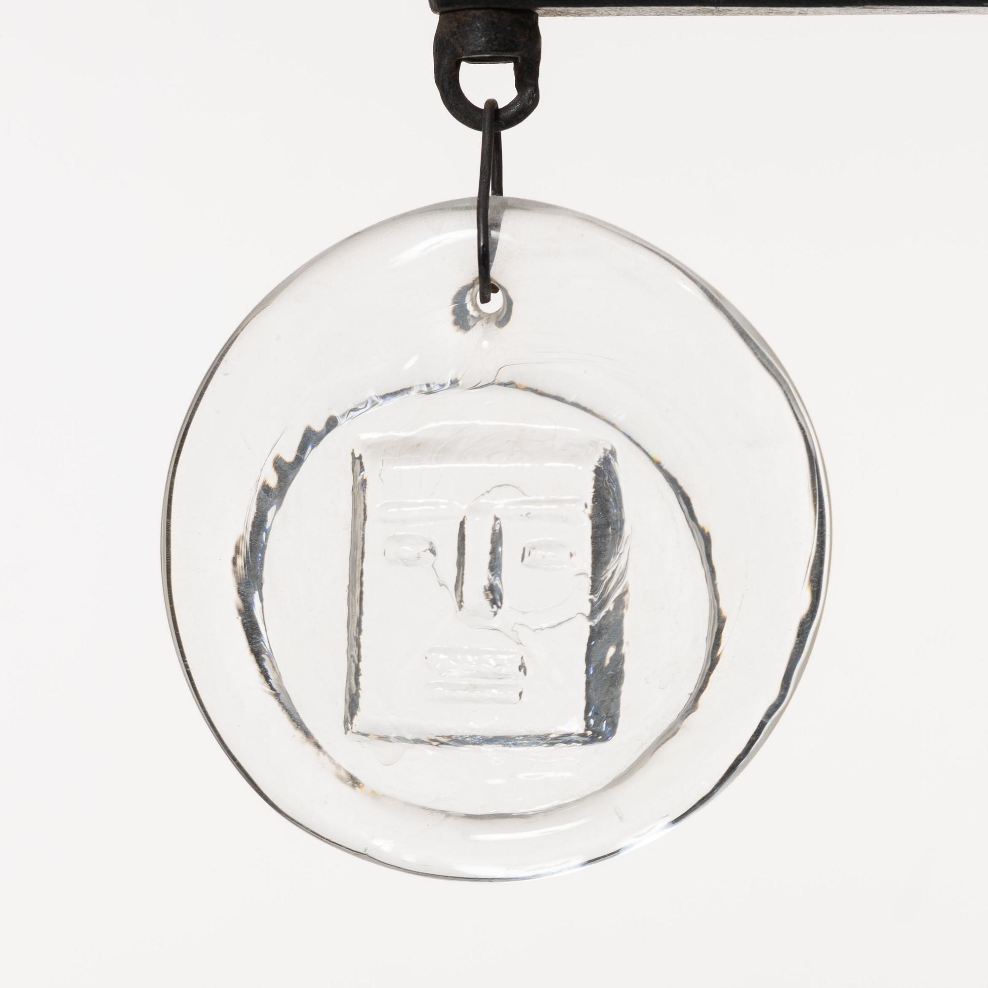 Erik Höglund, a candelabrum, Boda Smide.