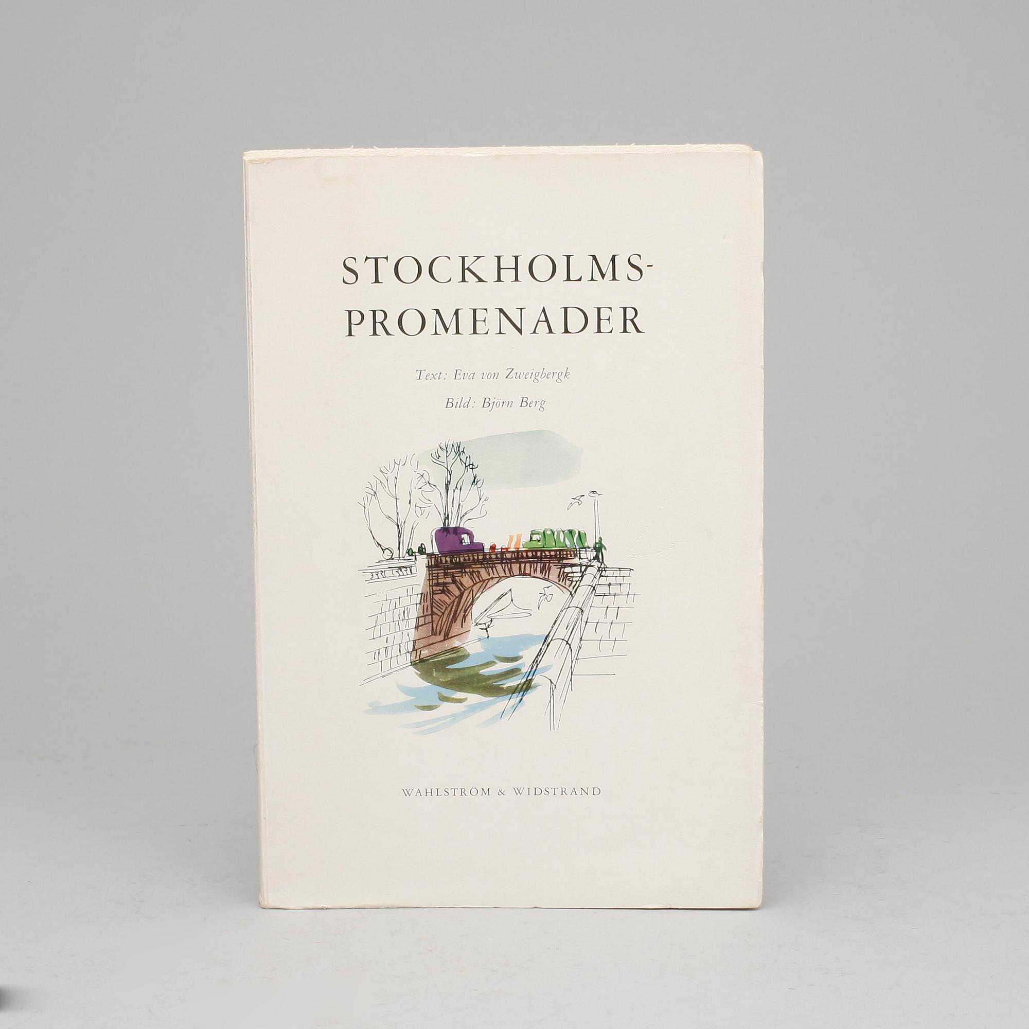 BÖCKER, 5 st, Stockholmiana, bla "Stockholms gatunamn" med inledning av Per Anders Fogelström, 1983, Stockholm.