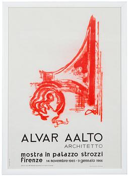 35. Alvar Aalto, ALVAR AALTO (FINLAND), A POSTER.