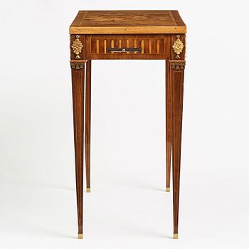 SPELBORD, Stockholmsarbete 1700-talets slut, Gustavianskt.