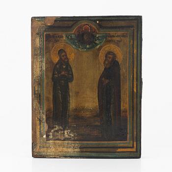 Icon, Russia, 19th Century, tempera on panel.