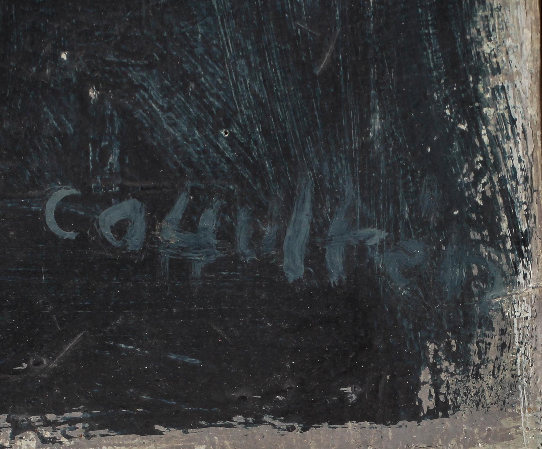 CARL OTTO HULTÉN, Olja på duk, sign CO Hultén. Utförd 1956-57.