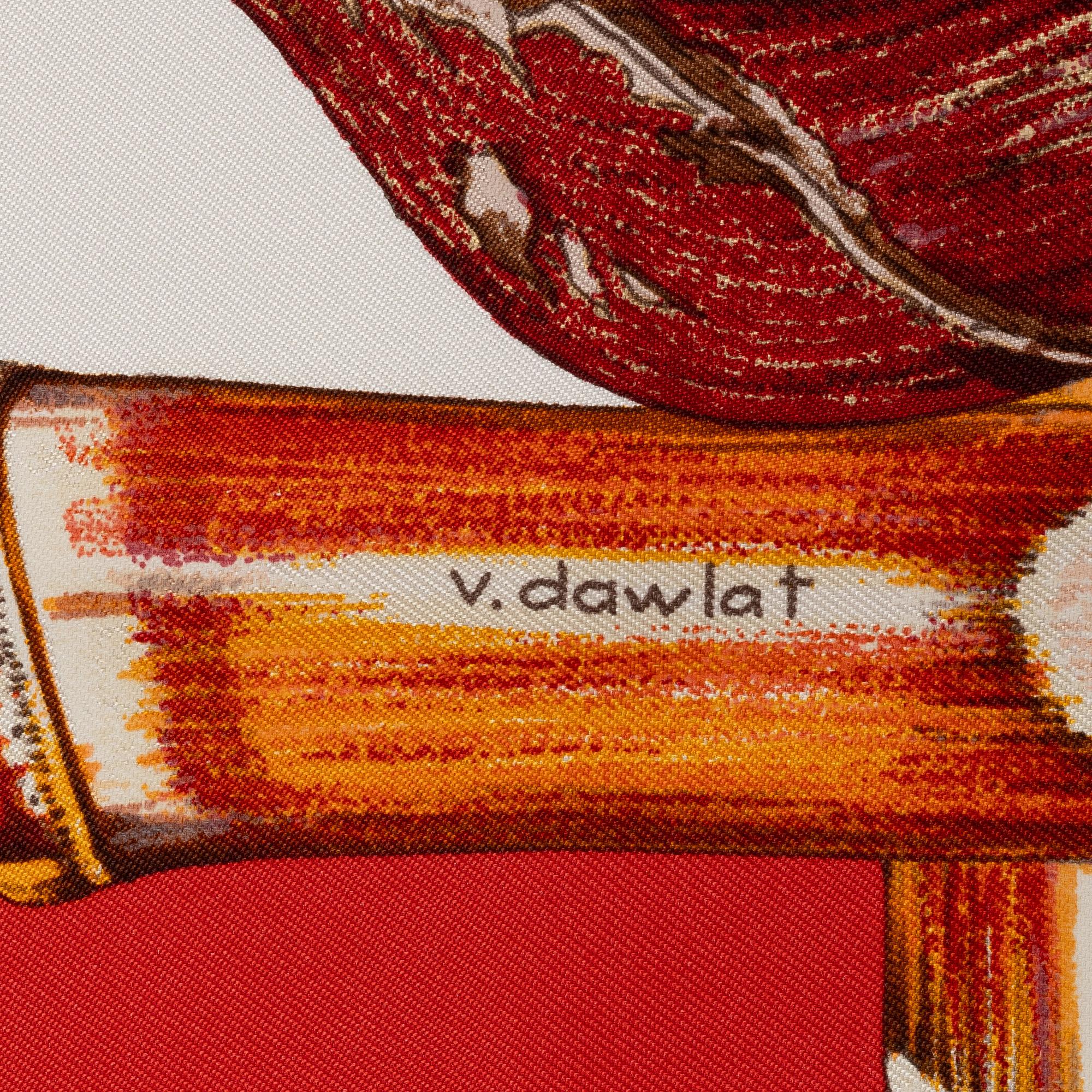 Hermès, scarf, "Jardin Créole".