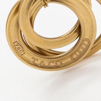Tiffany & Co, An 18K gold necklace. Marked Tiffany & Co and T & Co.