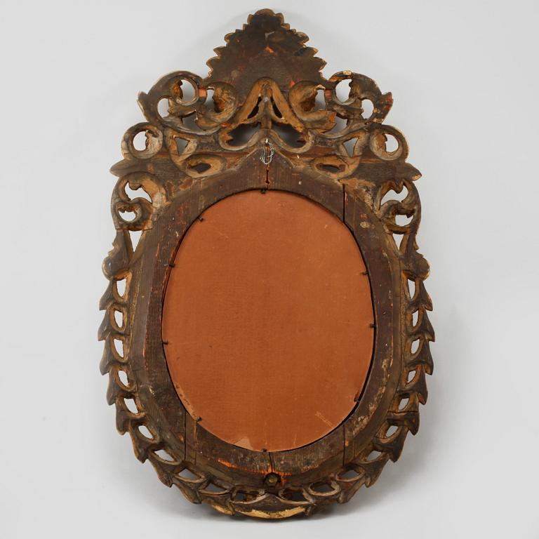 SPEGELLAMPETTER, ett par, barockstil, 1800-tal.