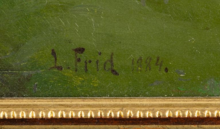 Ludvig Frid, DBW.s Botaniska trädgård, Visby.