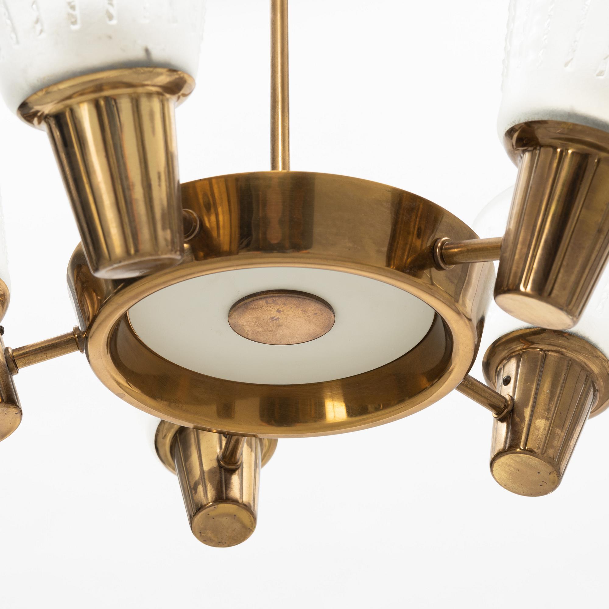 A mid 20th century ceiling lamp.