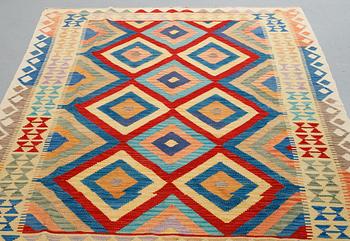 A carpet, kilim, 226 x 171 cm.