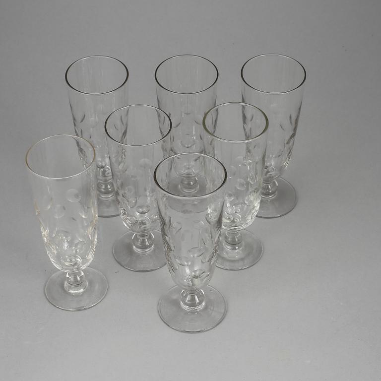 GLAS, 7 st, tidigt 1900-tal.